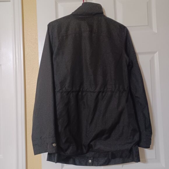 A NEW DAY Black Water-Resistant Rain Jacket, Size S - Picture 2 of 6